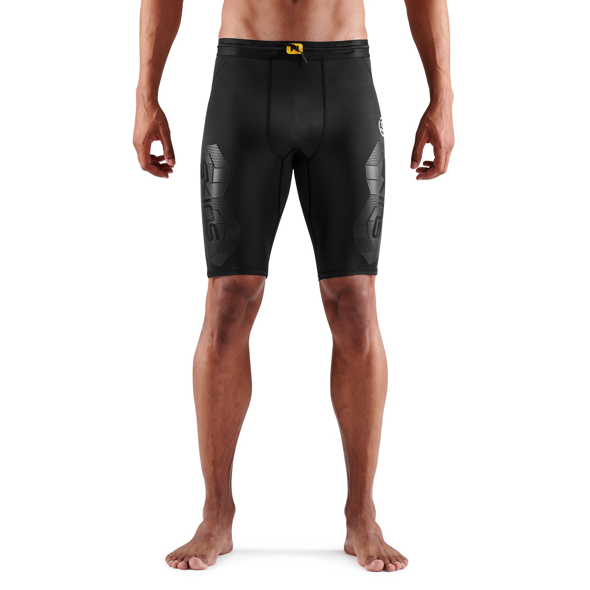 SKINS Oblique 3-Series Half Tight Black – SKINS Compression NZ