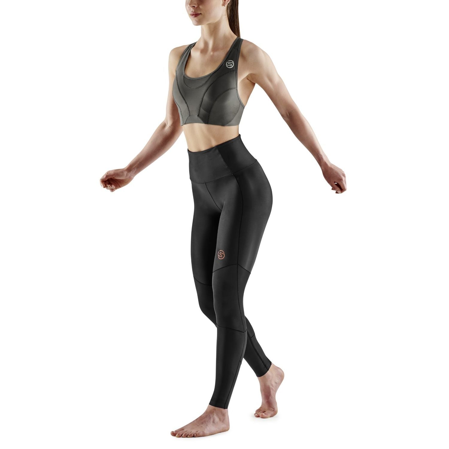 SKINS Women s Series 5 Skyscraper Tights Black SKINS Compression NZ