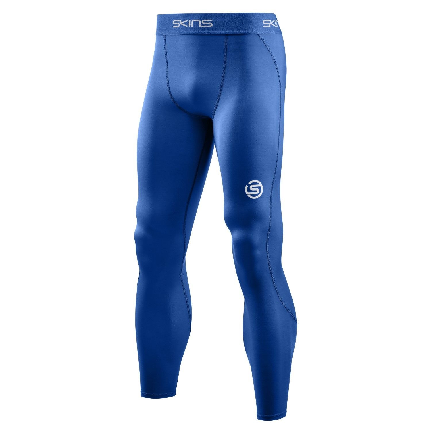 SKINS Men's Series-1 Long Tights - Bright Blue – SKINS Compression NZ