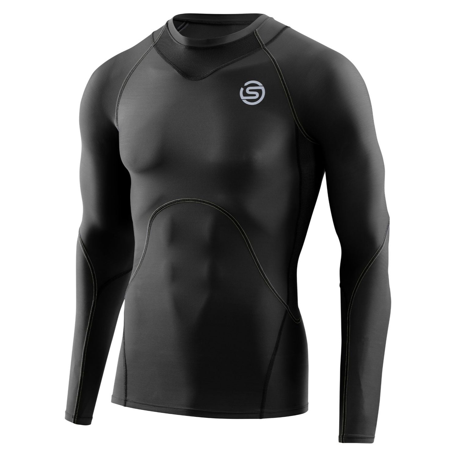 SKINS Men's Series-3 Long Sleeve Top - Black – SKINS Compression NZ