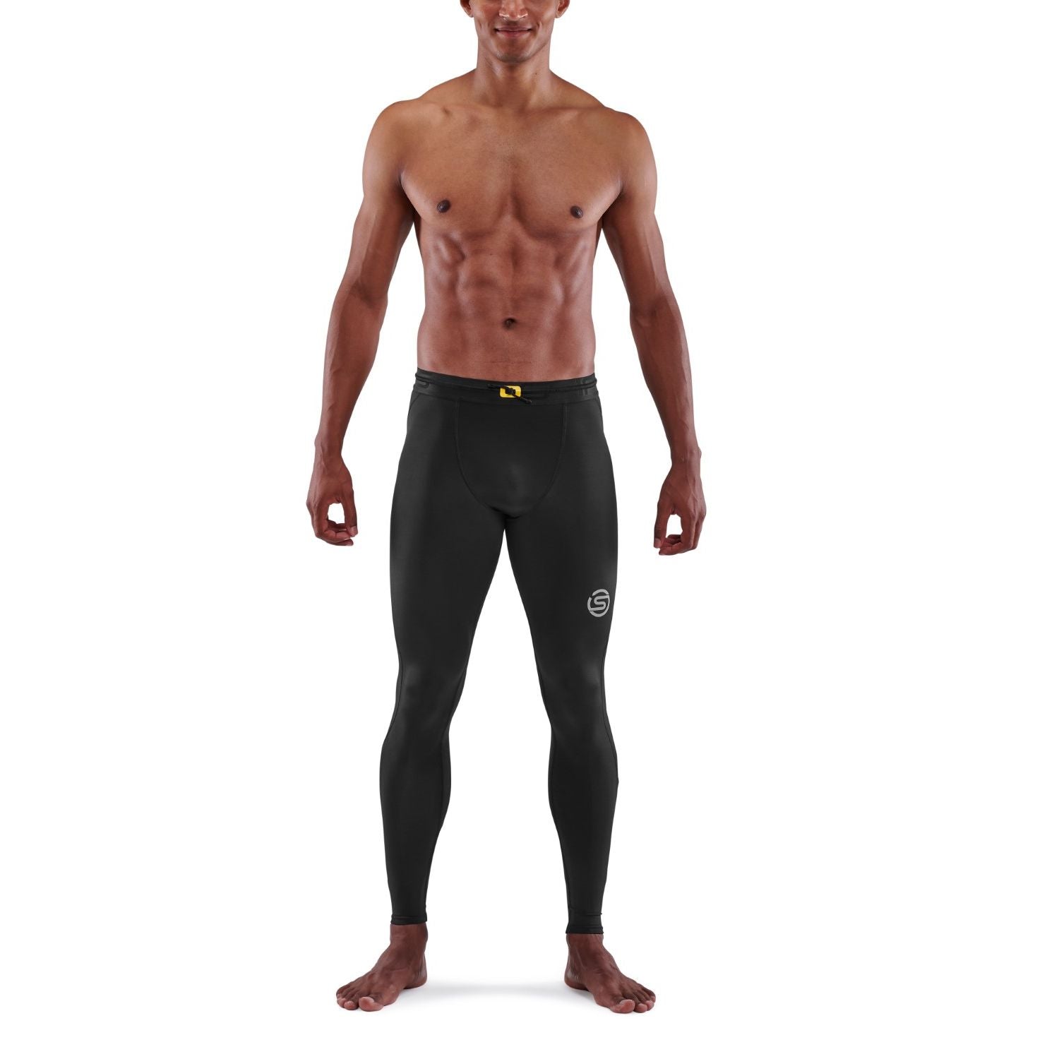 SKINS Men's Series-3 Travel & Recovery Long Tights - Black