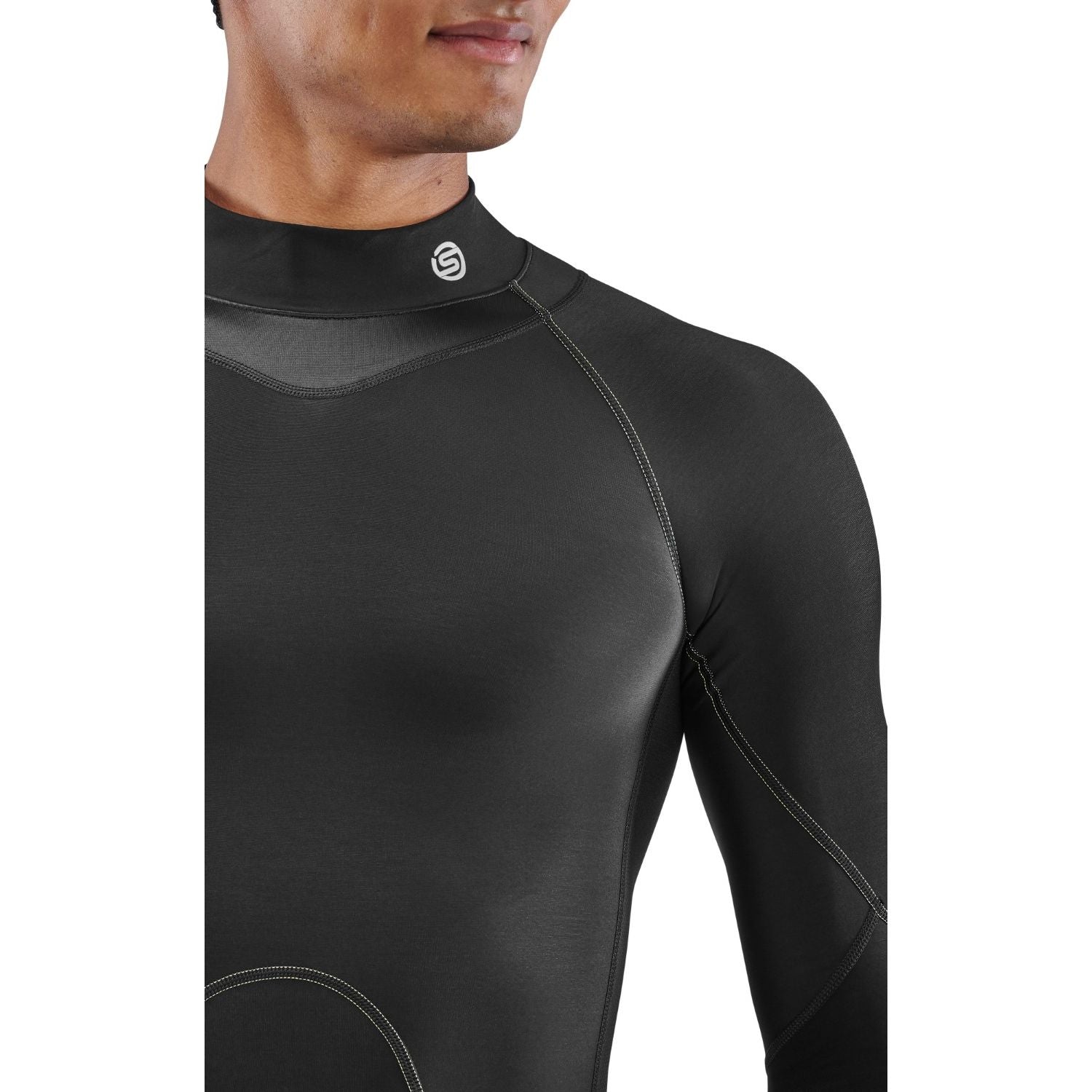 SKINS Men's Series-3 Thermal Long Sleeve Top - Black
