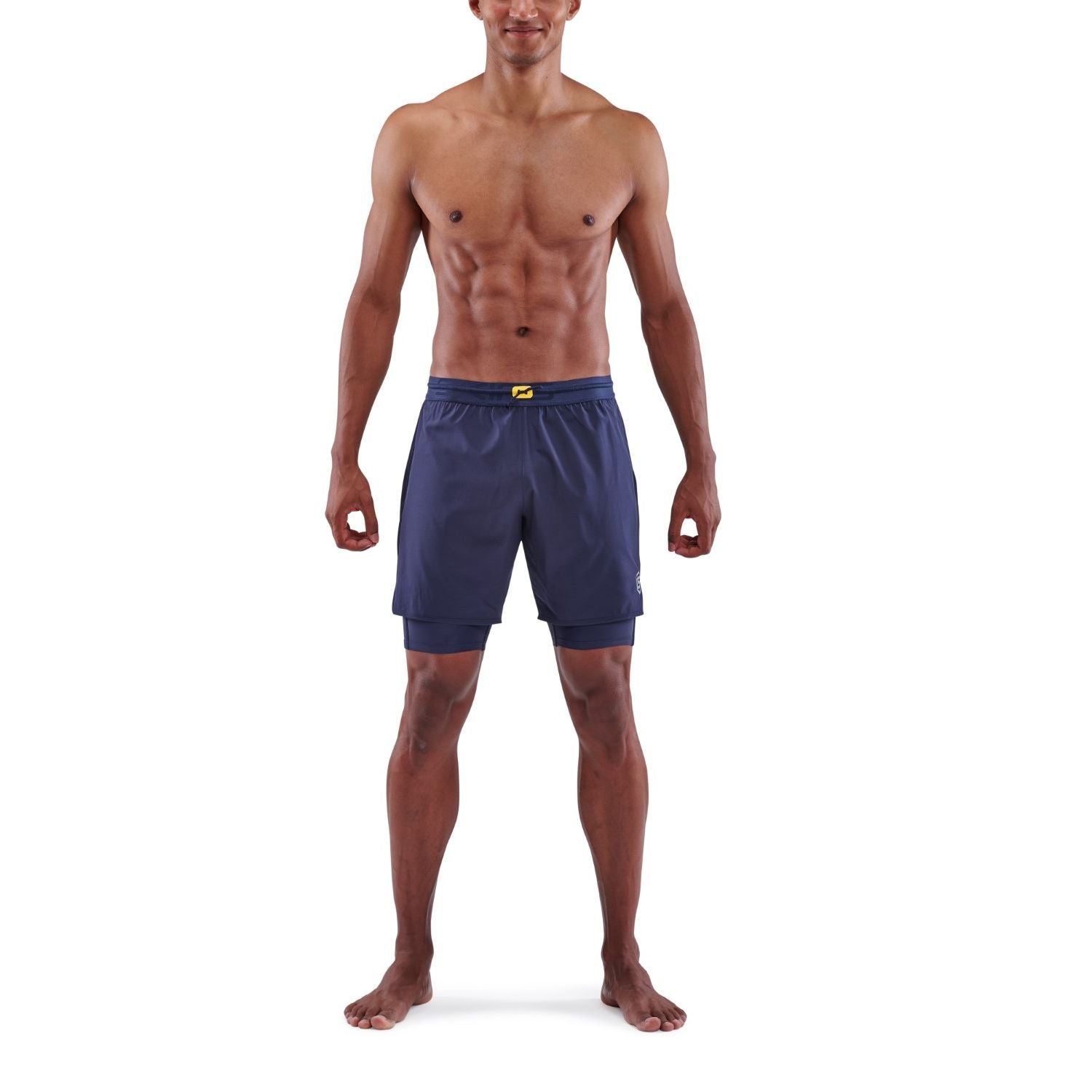 SKINS Men's Series-3 Superpose Shorts - Navy